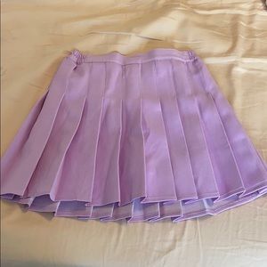 Lavender tennis skirt